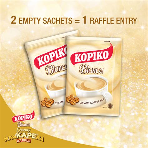 kopiko philippines raffle promo 2023|Kopiko Blanca .